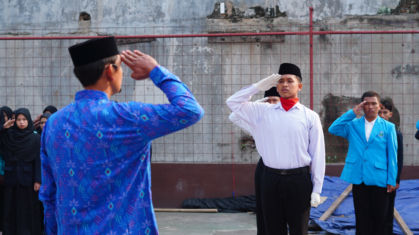 PONDOK PESANTERN MAHASISWA SYAFIURRAHMAN JEMBER MENGGELAR UPACARA HARI KEMERDEKAAN REPUBLIK INDONESIA TAHUN 2026